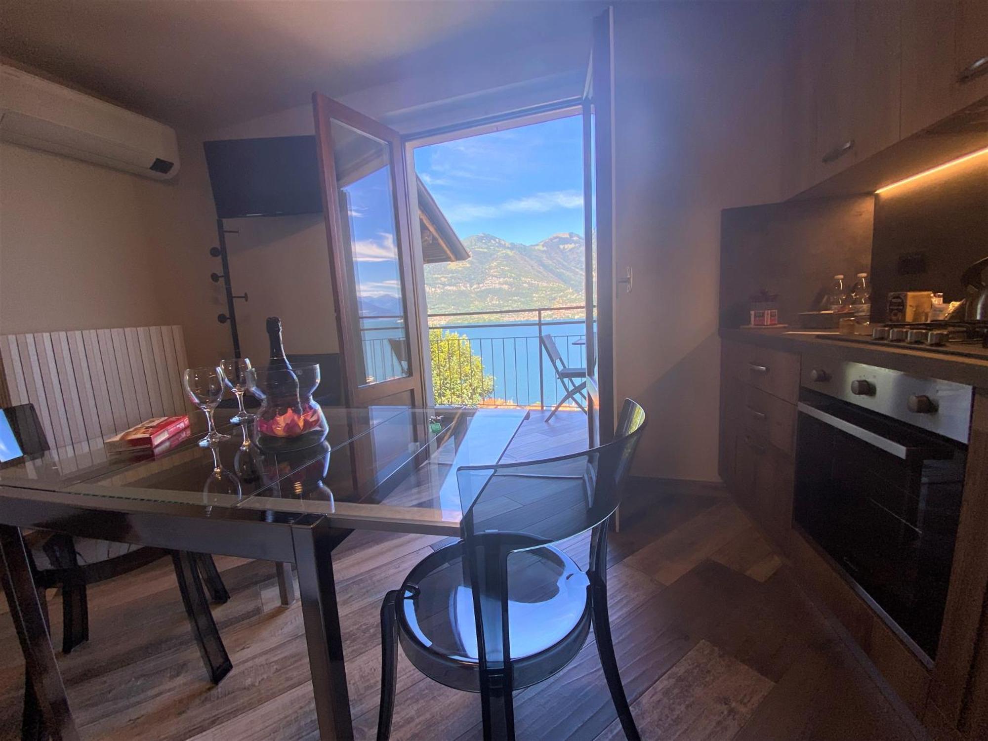 Il Bellavista Appartement Lezzeno Kamer foto