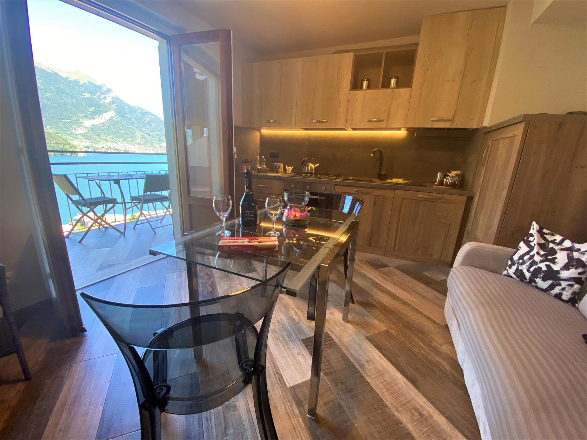 Il Bellavista Appartement Lezzeno Kamer foto