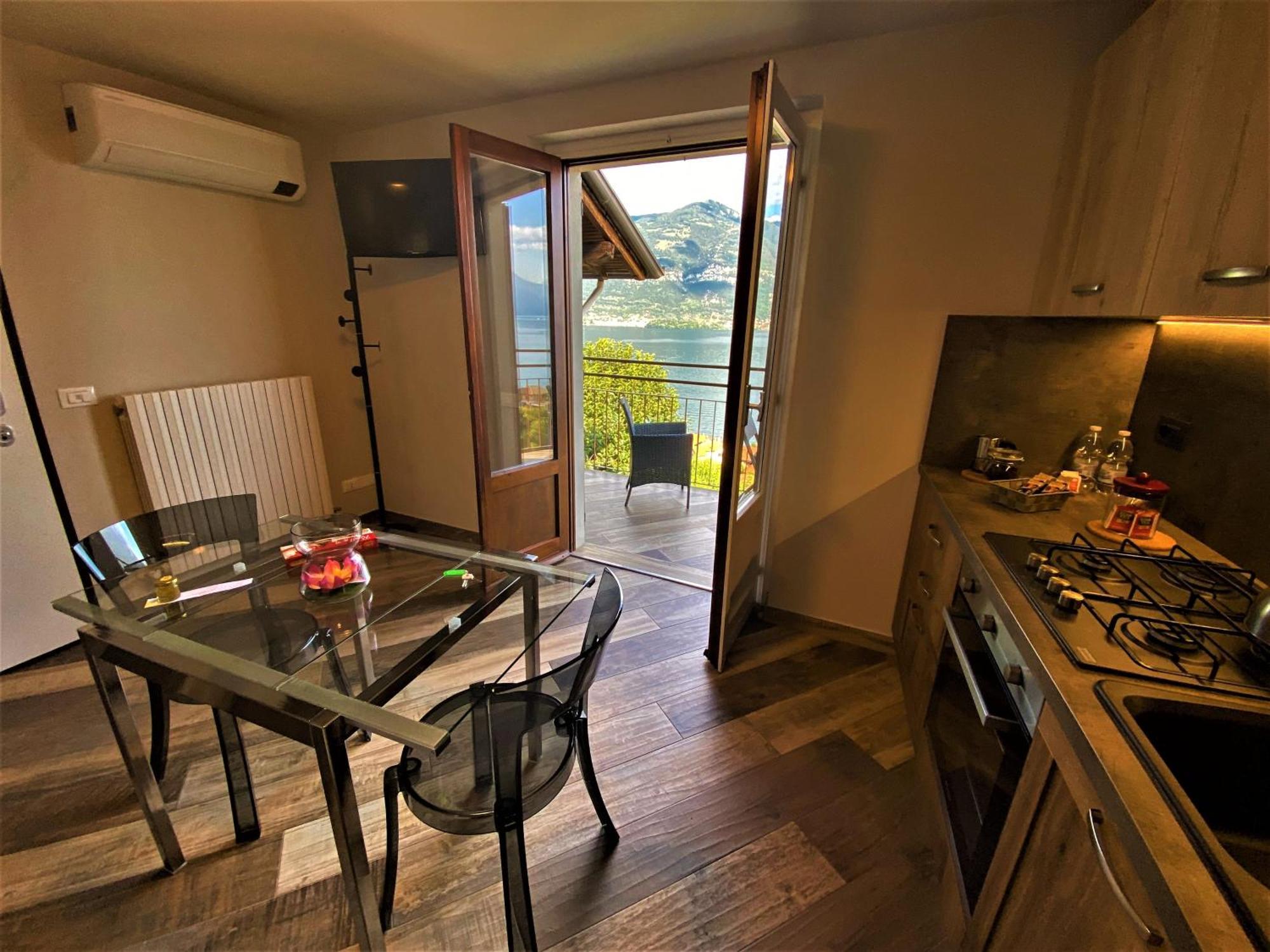 Il Bellavista Appartement Lezzeno Kamer foto
