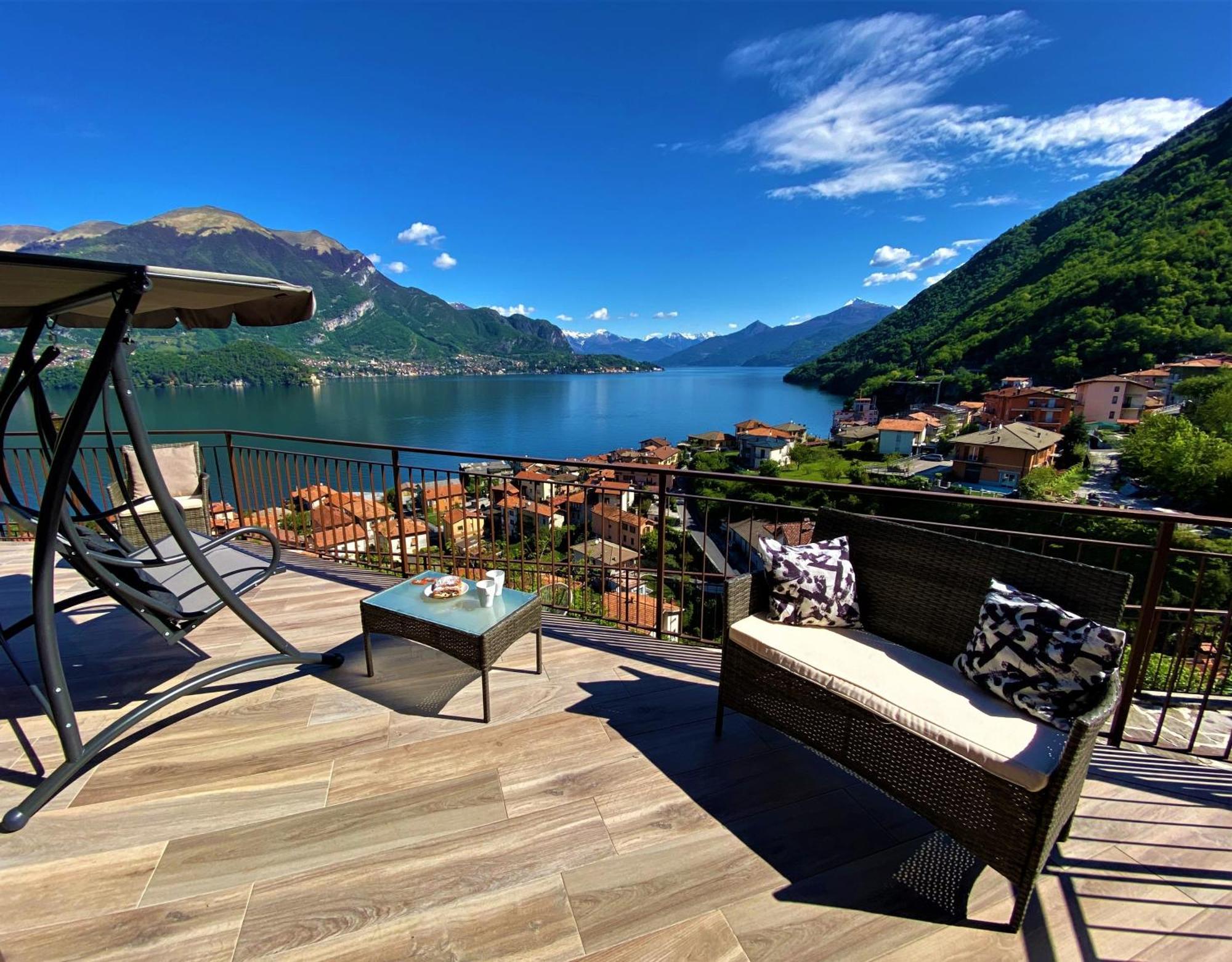 Il Bellavista Appartement Lezzeno Kamer foto