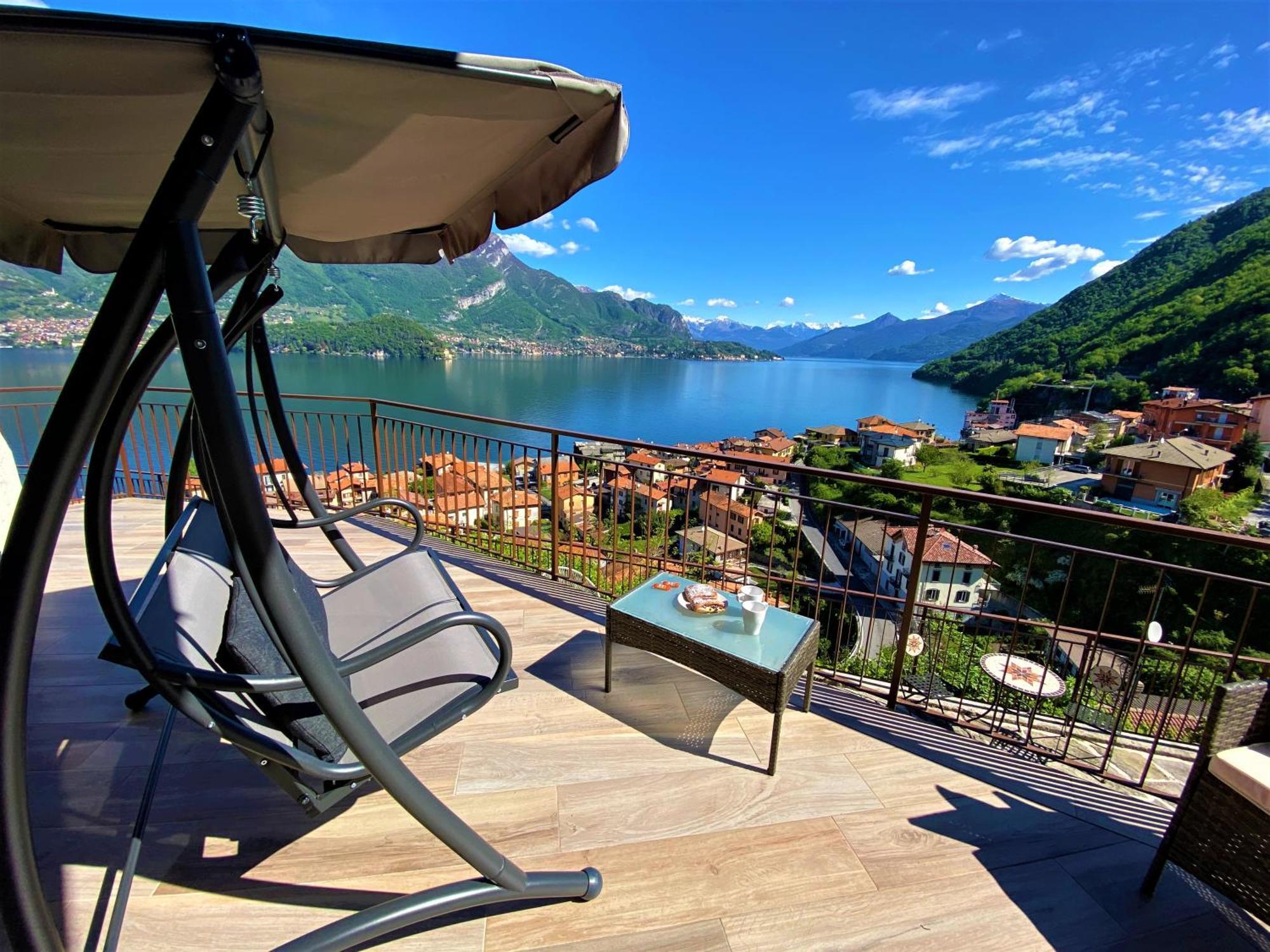 Il Bellavista Appartement Lezzeno Kamer foto