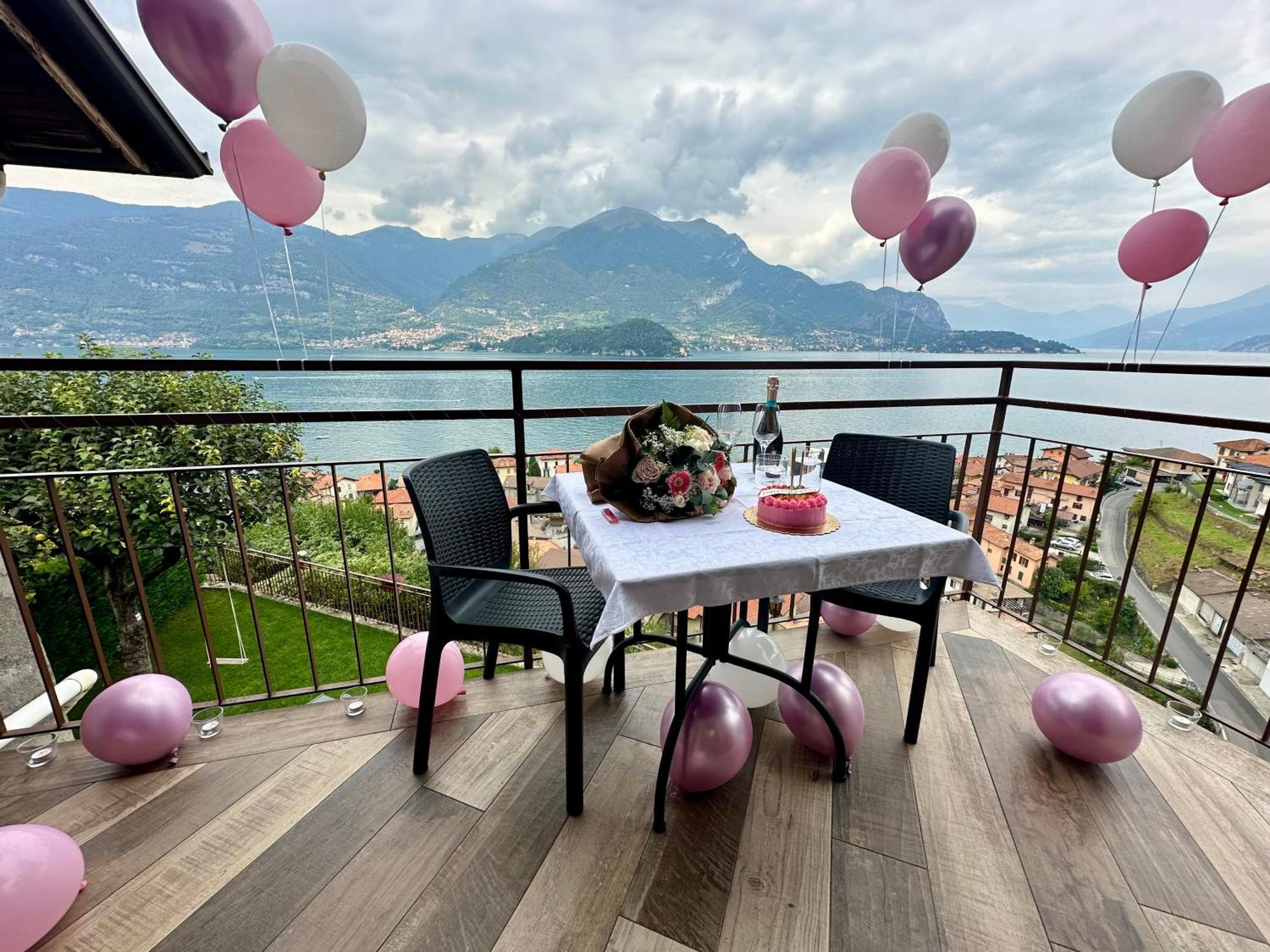 Il Bellavista Appartement Lezzeno Kamer foto