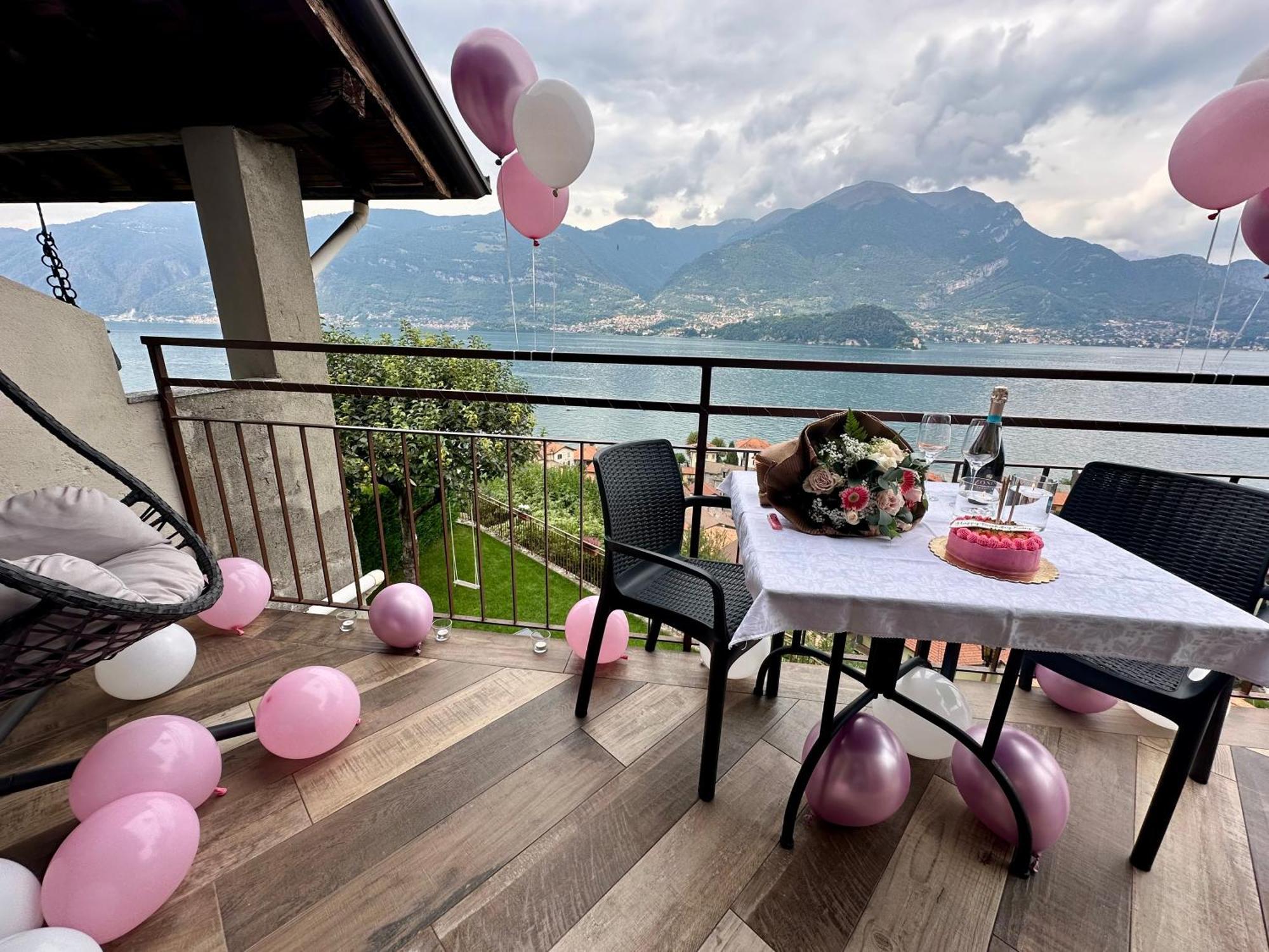 Il Bellavista Appartement Lezzeno Kamer foto
