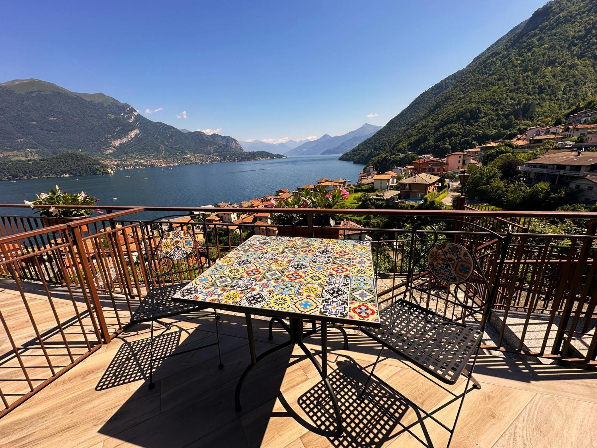 Il Bellavista Appartement Lezzeno Kamer foto